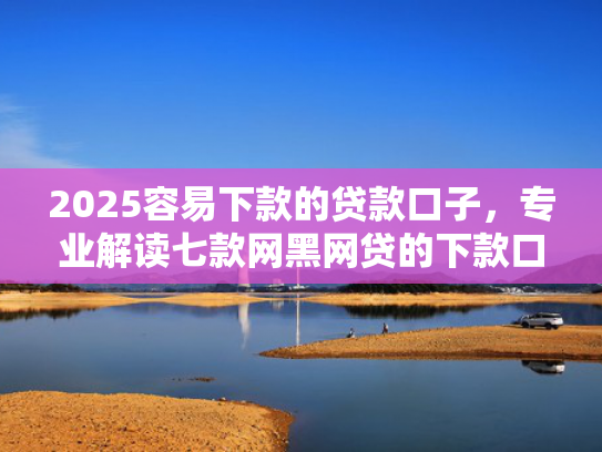 2025容易下款的贷款口子，专业解读七款网黑网贷的下款口子  第1张