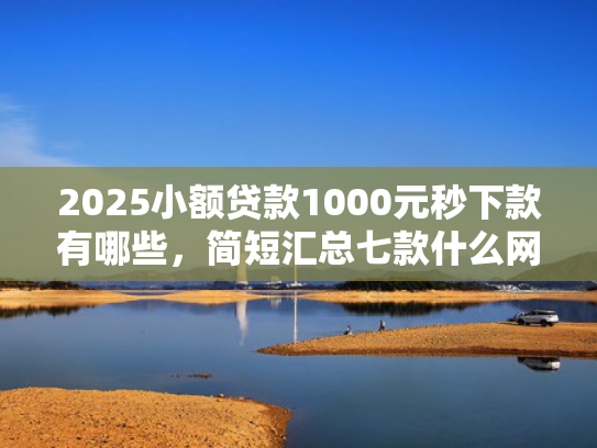 2025小额贷款1000元秒下款有哪些，简短汇总七款什么网贷秒下款新口子  第1张