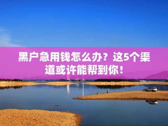 黑网贷能下款的口子app可以参考这5个借款平台额度高容易放款