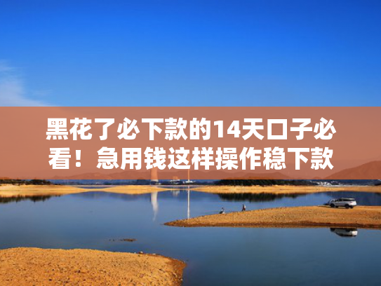 网上容易下款的口子推荐这5个网黑能下款的口子2025