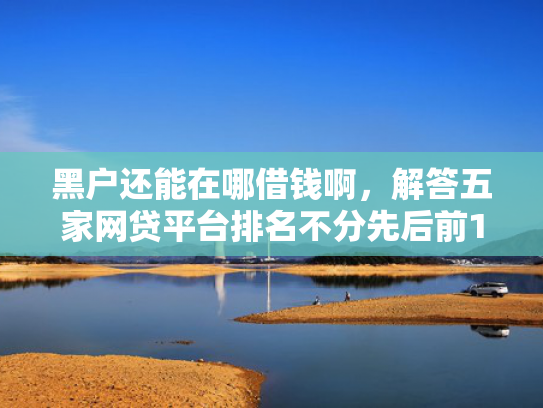 好下款的新口子这5款恒易贷好下款吗