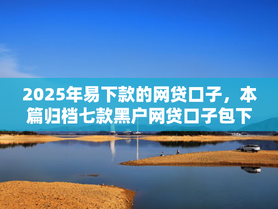 2025年易下款的网贷口子，本篇归档七款黑户网贷口子包下款  第1张