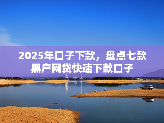 2025年口子下款，盘点七款黑户网贷快速下款口子  第1张