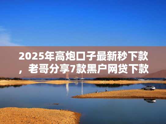 2025年高炮口子最新秒下款，老哥分享7款黑户网贷下款的口子  第1张