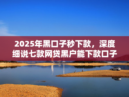 2025年黑口子秒下款，深度细说七款网贷黑户能下款口子  第1张