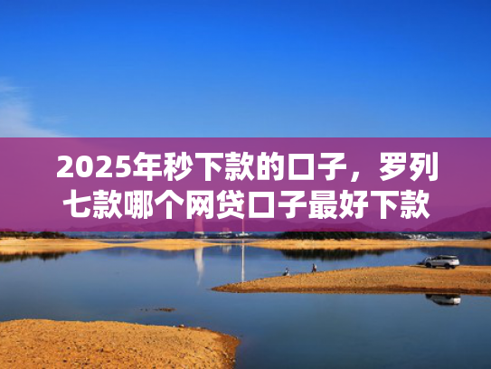 2025年秒下款的口子，罗列七款哪个网贷口子最好下款  第1张