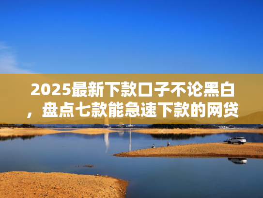2025最新下款口子不论黑白，盘点七款能急速下款的网贷口子  第1张