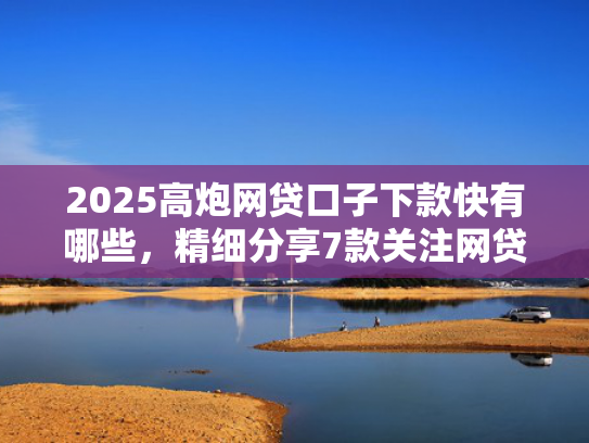 2025高炮网贷口子下款快有哪些，精细分享7款关注网贷最新下款口子  第1张