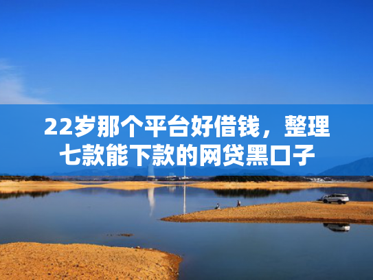 22岁那个平台好借钱，整理七款能下款的网贷黑口子  第1张