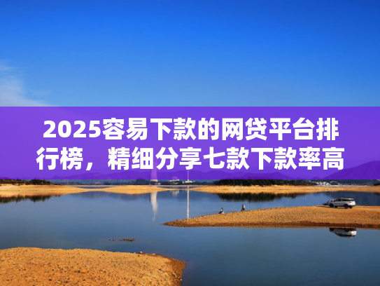 2025容易下款的网贷平台排行榜，精细分享七款下款率高的网贷口子及贷  第1张