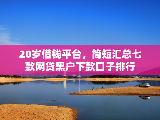 20岁借钱平台，简短汇总七款网贷黑户下款口子排行  第1张