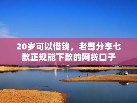 20岁可以借钱，老哥分享七款正规能下款的网贷口子  第1张