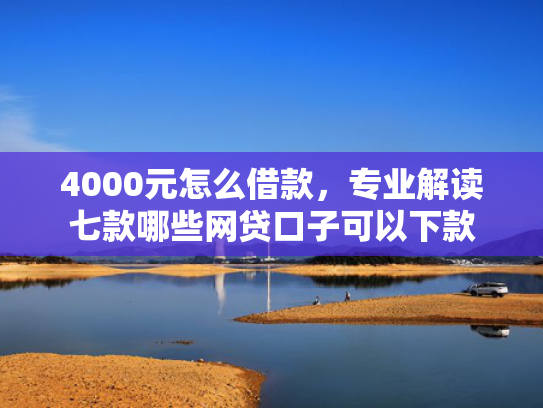 4000元怎么借款，专业解读七款哪些网贷口子可以下款  第1张
