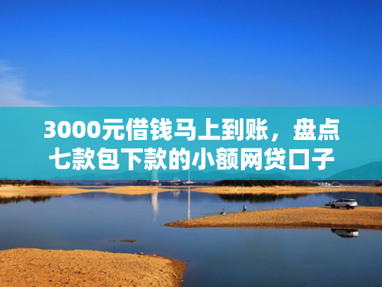 3000元借钱马上到账，盘点七款包下款的小额网贷口子  第1张