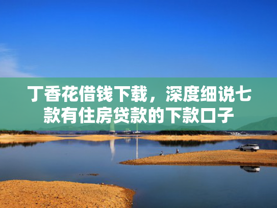 丁香花借钱下载，深度细说七款有住房贷款的下款口子