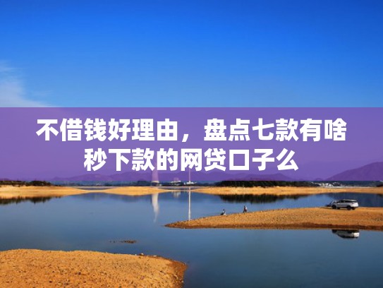 不借钱好理由，盘点七款有啥秒下款的网贷口子么  第1张