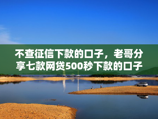 不查征信下款的口子，老哥分享七款网贷500秒下款的口子  第1张