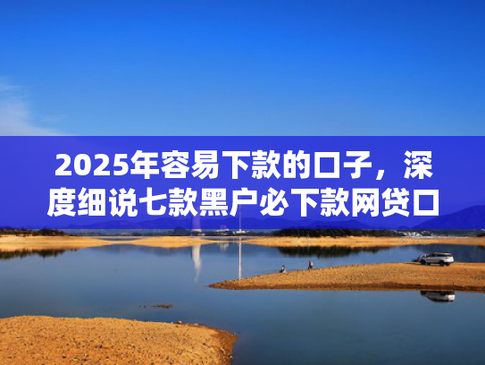 2025年容易下款的口子，深度细说七款黑户必下款网贷口子