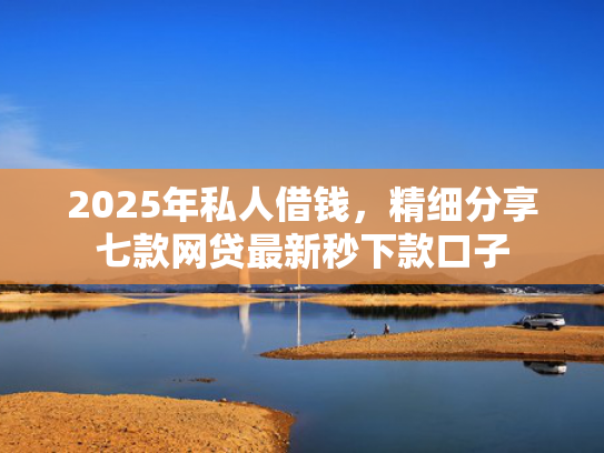 2025年私人借钱，精细分享七款网贷最新秒下款口子
