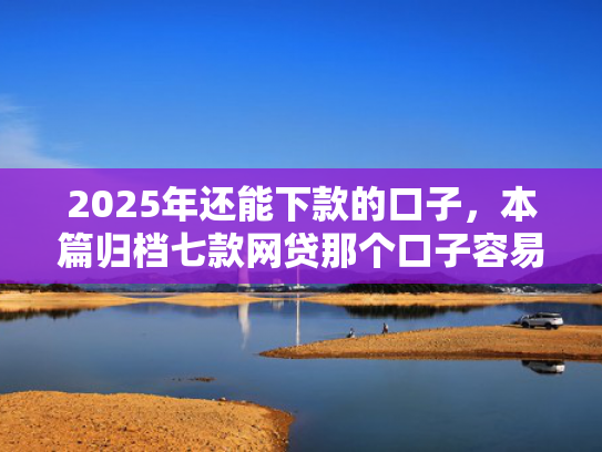 2025年还能下款的口子，本篇归档七款网贷那个口子容易下款  第1张