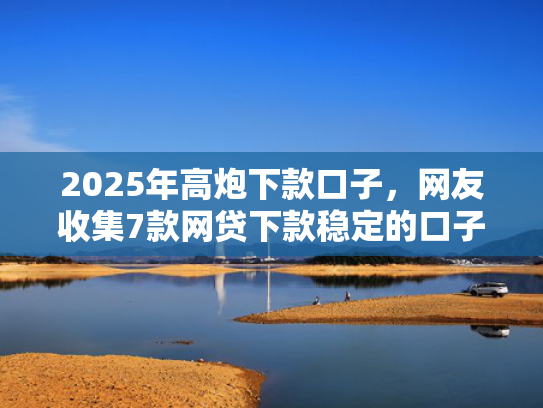 2025年高炮下款口子，网友收集7款网贷下款稳定的口子  第1张