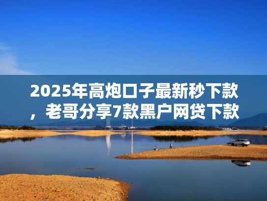 2025年高炮口子最新秒下款，老哥分享7款黑户网贷下款的口子  第1张