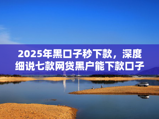 2025年黑口子秒下款，深度细说七款网贷黑户能下款口子