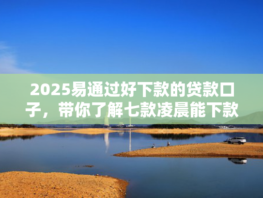 2025易通过好下款的贷款口子，带你了解七款凌晨能下款的网贷口子