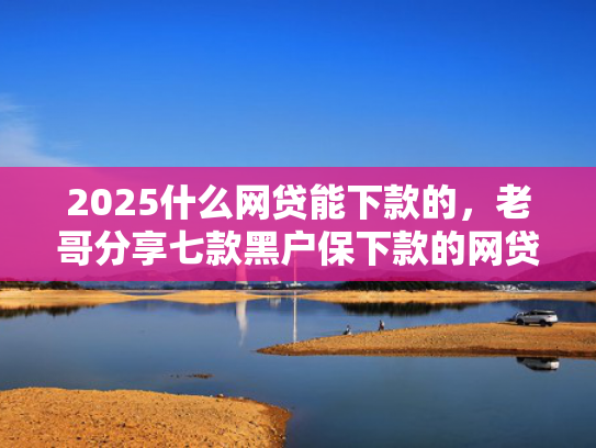 2025什么网贷能下款的，老哥分享七款黑户保下款的网贷口子  第1张
