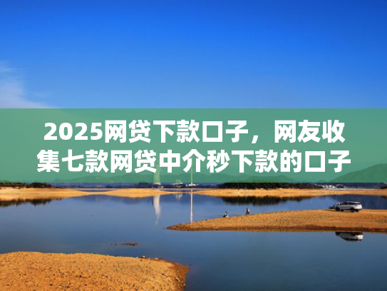2025网贷下款口子，网友收集七款网贷中介秒下款的口子  第1张