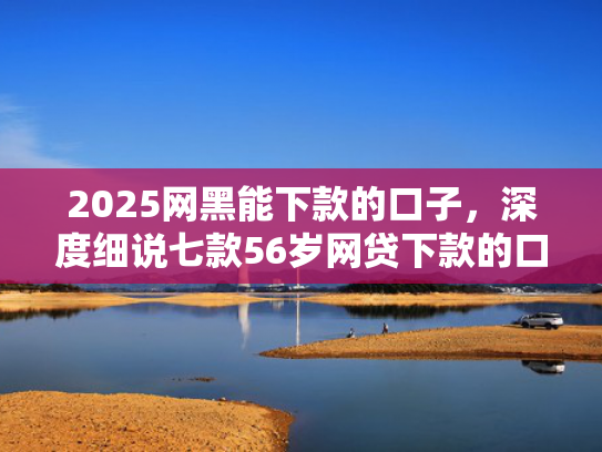 2025网黑能下款的口子，深度细说七款56岁网贷下款的口子