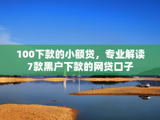 100下款的小额贷，专业解读7款黑户下款的网贷口子
