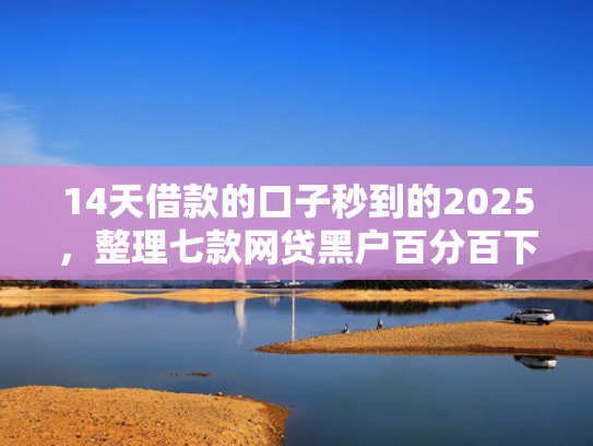 14天借款的口子秒到的2025，整理七款网贷黑户百分百下款的口子