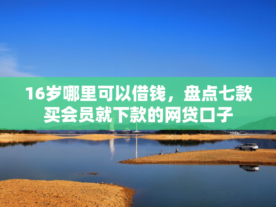 16岁哪里可以借钱，盘点七款买会员就下款的网贷口子  第1张