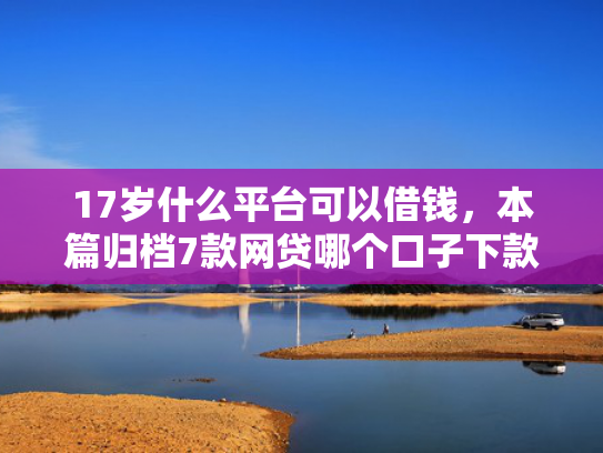 17岁什么平台可以借钱，本篇归档7款网贷哪个口子下款多