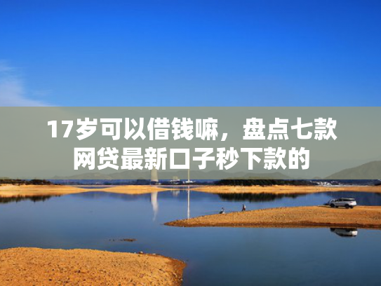 17岁可以借钱嘛，盘点七款网贷最新口子秒下款的