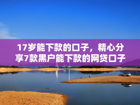 17岁能下款的口子，精心分享7款黑户能下款的网贷口子  第1张