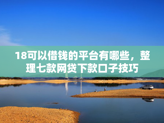18可以借钱的平台有哪些，整理七款网贷下款口子技巧