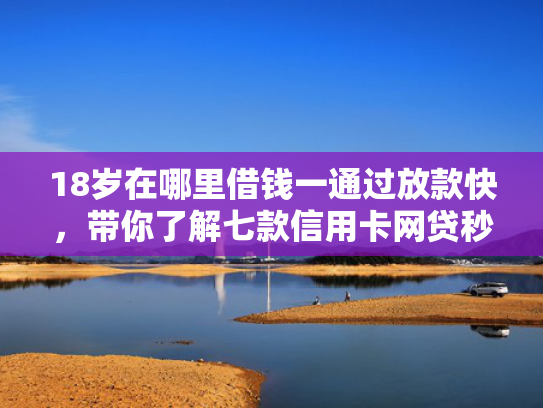 18岁在哪里借钱一通过放款快，带你了解七款信用卡网贷秒下款口子