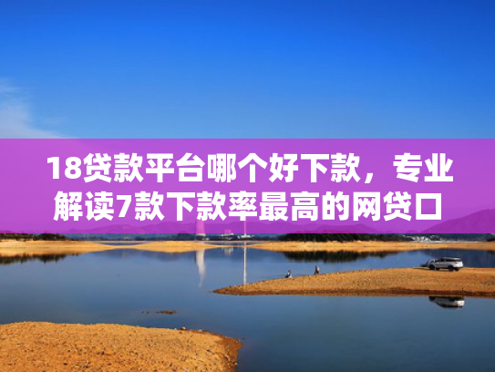 18贷款平台哪个好下款，专业解读7款下款率最高的网贷口子  第1张