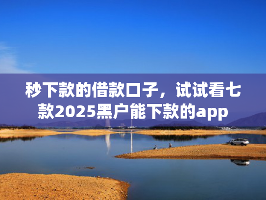 秒下款的借款口子，试试看七款2025黑户能下款的app