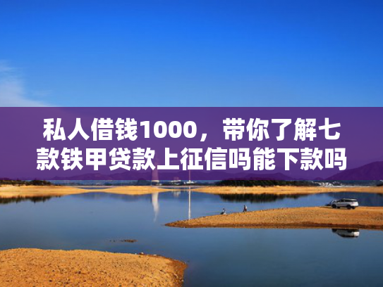 私人借钱1000，带你了解七款铁甲贷款上征信吗能下款吗  第1张