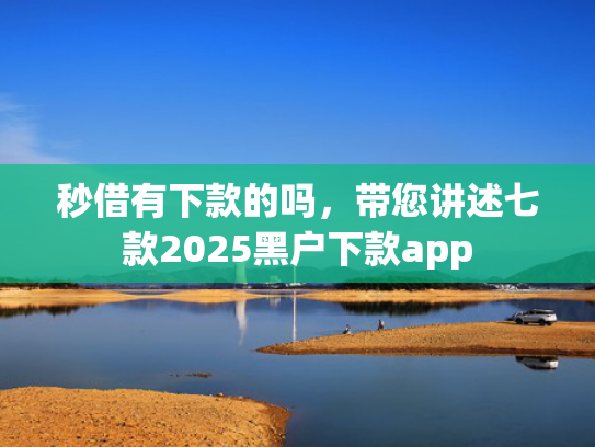 秒借有下款的吗，带您讲述七款2025黑户下款app  第1张