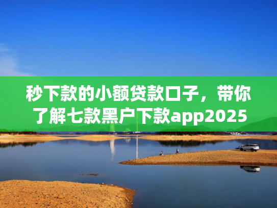 秒下款的小额贷款口子，带你了解七款黑户下款app2025