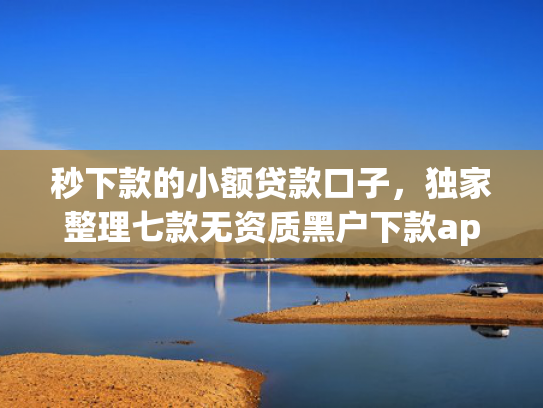 秒下款的小额贷款口子，独家整理七款无资质黑户下款app