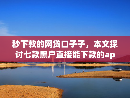 秒下款的网贷口子子，本文探讨七款黑户直接能下款的app