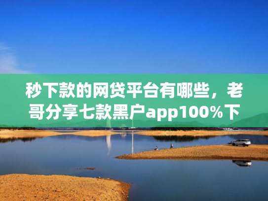 秒下款的网贷平台有哪些，老哥分享七款黑户app100%下款口子