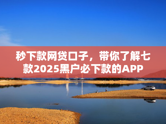 秒下款网贷口子，带你了解七款2025黑户必下款的APP  第1张
