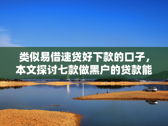 类似易借速贷好下款的口子，本文探讨七款做黑户的贷款能下款吗