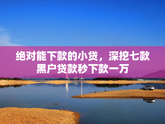 绝对能下款的小贷，深挖七款黑户贷款秒下款一万